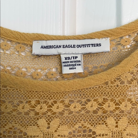 Yellow American Eagle top - Picture 2 of 4